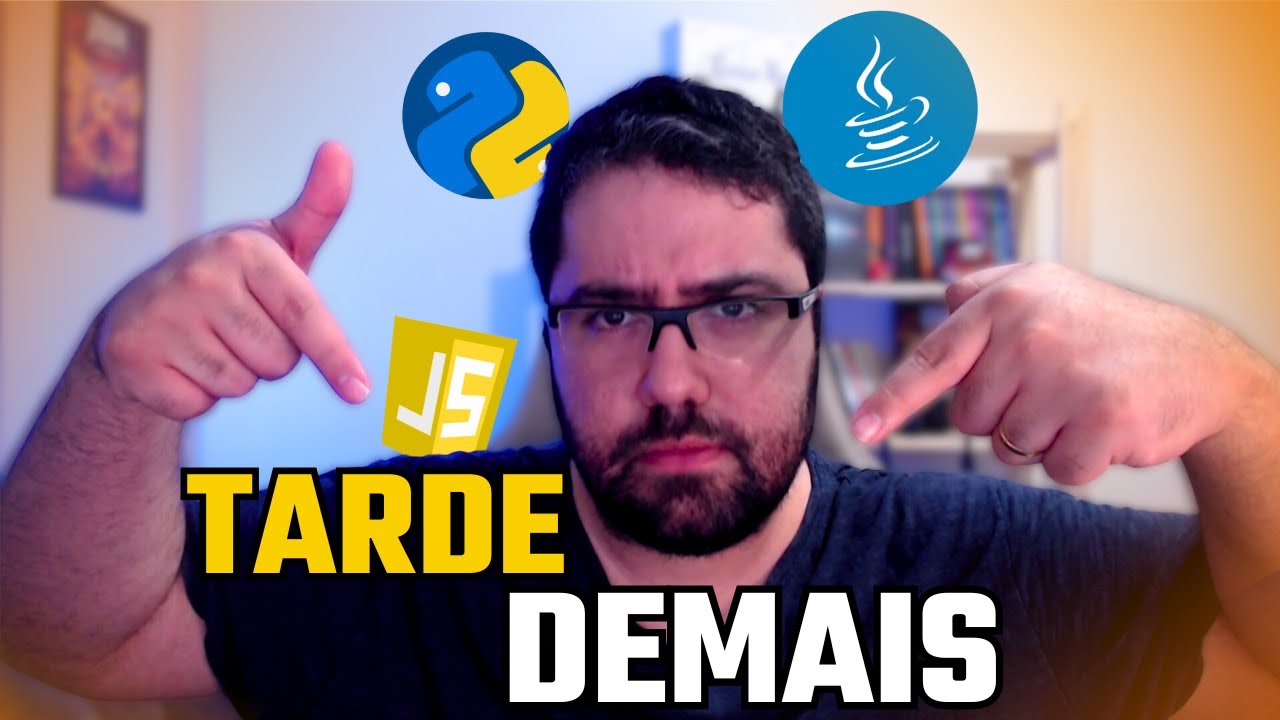 PROGRAMADOR INICIANTE | O SEU TEMPO JÁ PASSOU