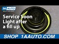 A Few Reasons a Gas Cap can turn on the Check Engine or Service Soon Light after a fill up