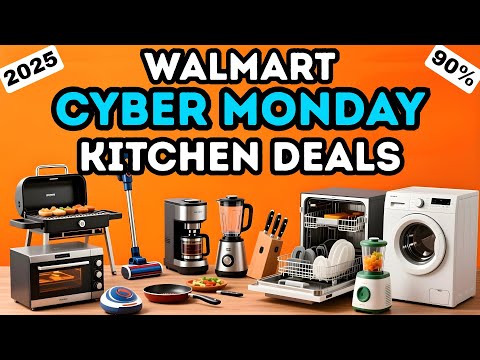 38 Walmart Cyber Monday Kitchen Deals 2025 (Better Than Black Friday!)