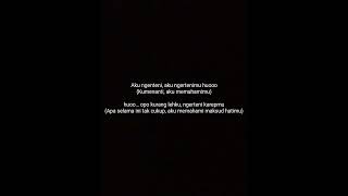 Download lagu DENNY CAKNAN - SATRU 2 (LIRIK DAN TERJEMAHANNYA) mp3