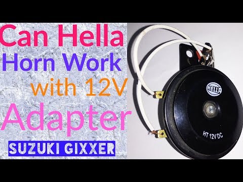 Bike Horn not Work with 12V AC ADAPTER | hELLA mACH 11