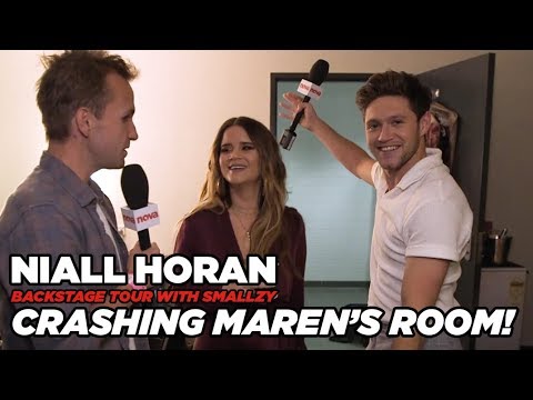 Niall crashes Maren Morris' Dressing Room! (Backstage Tour Pt. 6)