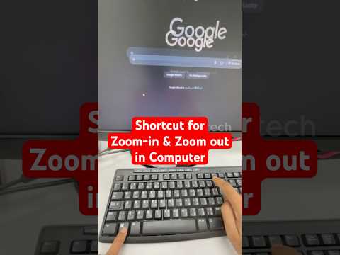 Shortcut for Zoom-in & Zoom-out! #shorts