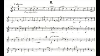 Küchler, Ferdinand opus 11 for violin + piano