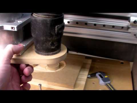 Homemade DIY CNC Mill Upgrade Part 26 Part 2.5 - Mounted Dust Hood Template - Neo7CNC.com