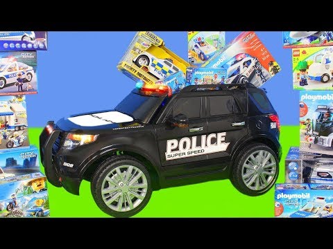 Police Cars Toy Vehicles for Kids -Truck and Trucks car toys