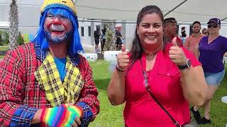 Payaso Pikorete Celebrando el Family Day de Fedex Ground en Davenport Fl Review Testimonio