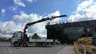 Volvo FH 540 8×2 PALFINGER PK 78002 SH Fly Jib Crane