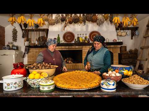 Traditional Azerbaijani Walnut Baklava 🇦🇿 | The Taste of the East