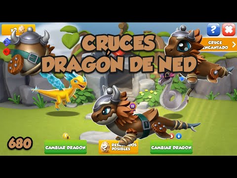 Cruces Dragón de Ned, Como conseguirlo ⭐Dragon Mania Legends 680