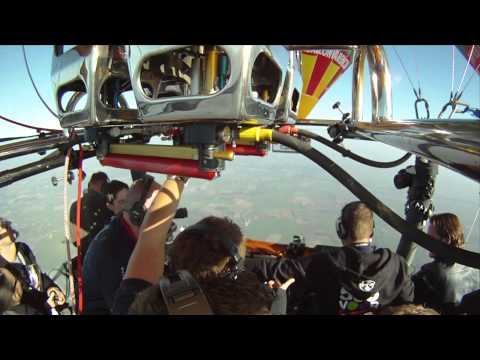 Ballonstunt met Radio 538 en A3 Ballon voor War Child