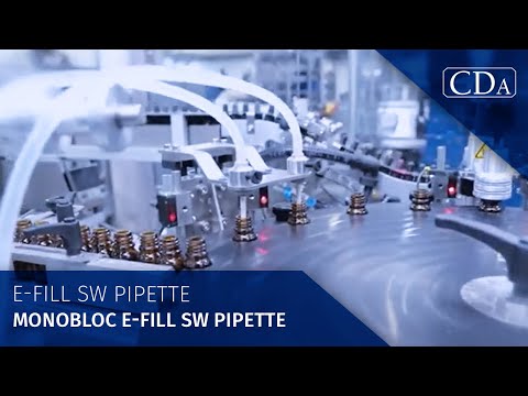 Monobloc pour remplir, visser et étiqueter - E-Fill SW Pipette pour flacons 5 à 250 ml avec bouchons pipette_1