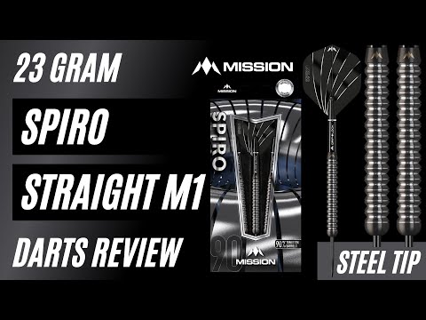 Mission Darts Spiro M1 Darts Review | Darts Reviews TV