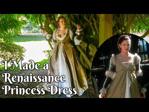 I Made a Renaissance Princess Dress | Ever After Italian Renaissance 1490s - Final Reveal