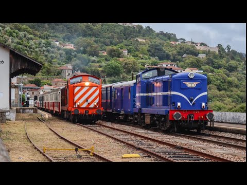 CP 1400 com o comboio Presidencial e IR´s [MiraDouro] - linha do Douro
