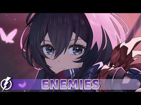 Nightcore - Enemies (Ericovich, NEMESIS & Emma Castellino Cover) - Lyrics