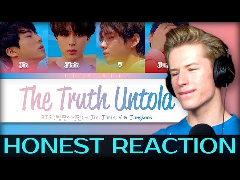 HONEST REACTION to BTS (방탄소년단) - 'THE TRUTH UNTOLD' (Feat. Steve Aoki)