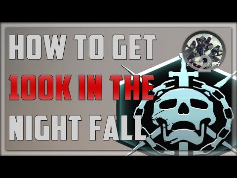 Destiny 2 - 100k Night fall runs ( Inverted Spire )