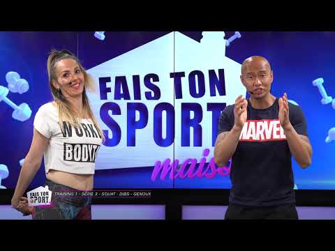 FAIS TON SPORT À LA MAISON ! - S01 EP11 - JAMBES + FESSES