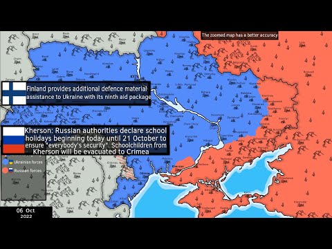 Russian invasion of Ukraine [6 Oct 2022] -Ukraine advances towards Luhansk