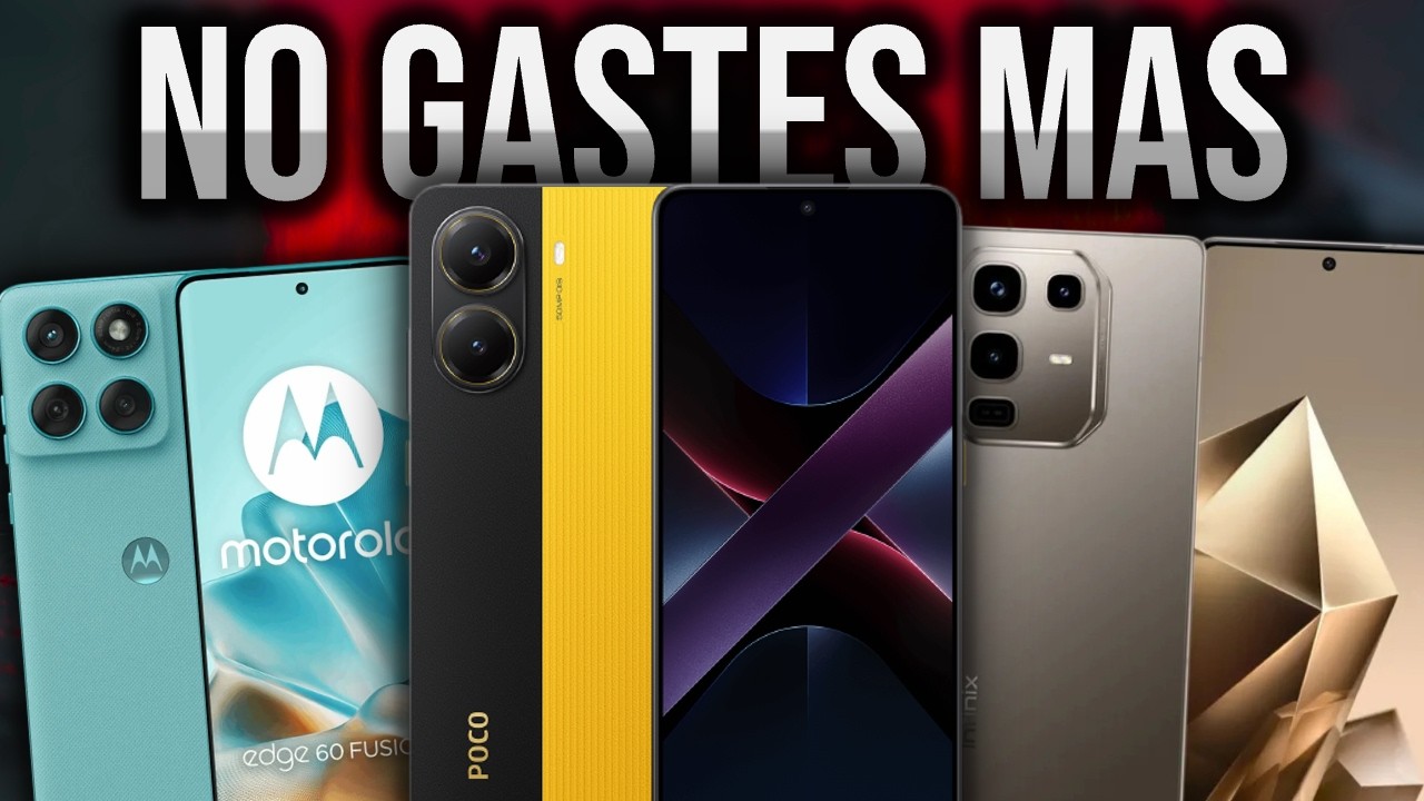 Estos celulares BARATOS parecen de GAMA ALTA 😳 (por menos de $300 en 2026)