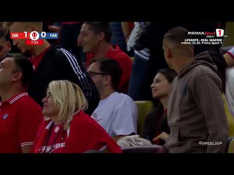 GOOOL! Dinamo - Farul 1-0. Milanov deschide scorul pentru ”câini”, cu o lovitură de cap