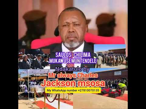 Saulos chilima muwuse mu ntendele ndakatulo by mr always Charles Jackson msosa