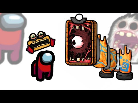 Mini Crewmate Kills Creepy WUBBOX Characters | Among Us
