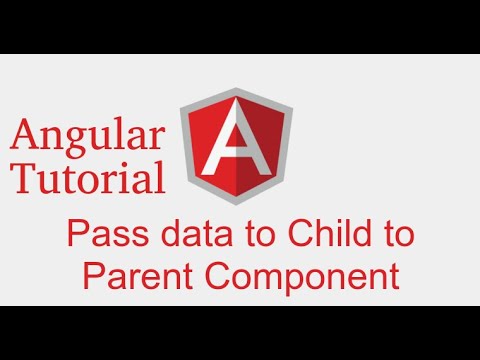 Angular 9 tutorial 13 pass data child to parent component | event emitter