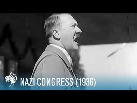 Nazi Congress in Nuremberg, Germany (1936) | British Pathé