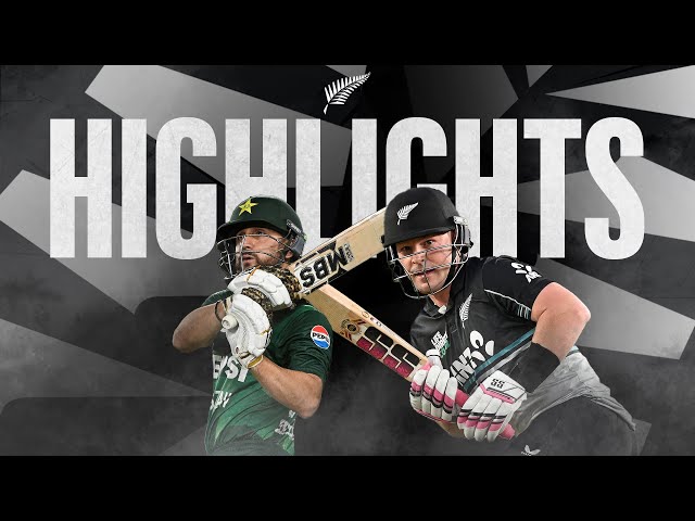 Seifert Smashes Sensational 9️⃣7️⃣ | Highlights | New Zealand v Pakistan | 5th T20 Seifert Smashes Sensational 9️⃣7️⃣ | Highlights | New Zealand v Pakistan | 5th T20