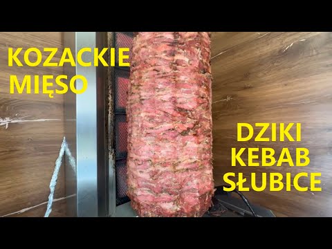 KOZACKI KEBAB Z WŁASNYM MIĘSEM - KARKÓWKĄ - DZIKI KEBAB - SŁUBICE