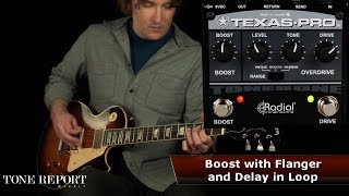 Video thumbnail for Tonebone Texas-Pro Overdrive and Boost by ProGuitarShopDemos