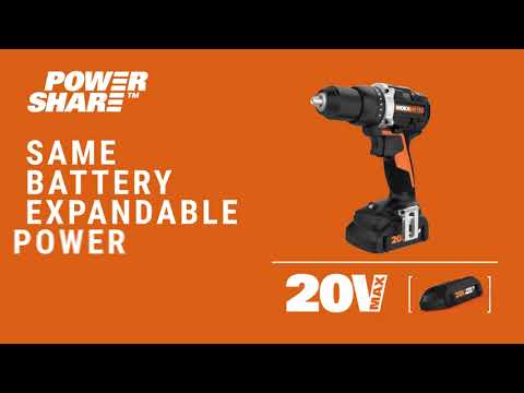 Worx WA3014 Pro Lithium-Ion Battery Pack 20V 4.0Ah 10