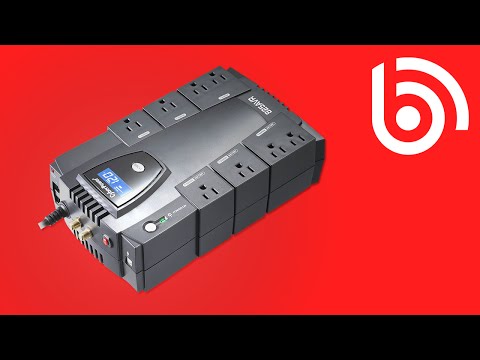 CYBERPOWER CPS600E CyberPower EPS CPS600E (1xSchuko) video