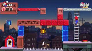 Mario Vs Donkey Kong Level 8-4 plus
