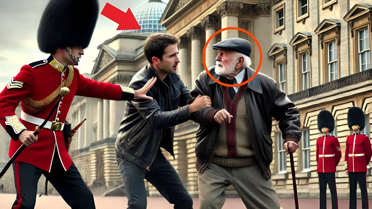 Thugs Harass A 91 Year Old Veteran, Unaware A Royal Guard Was Watching Everything