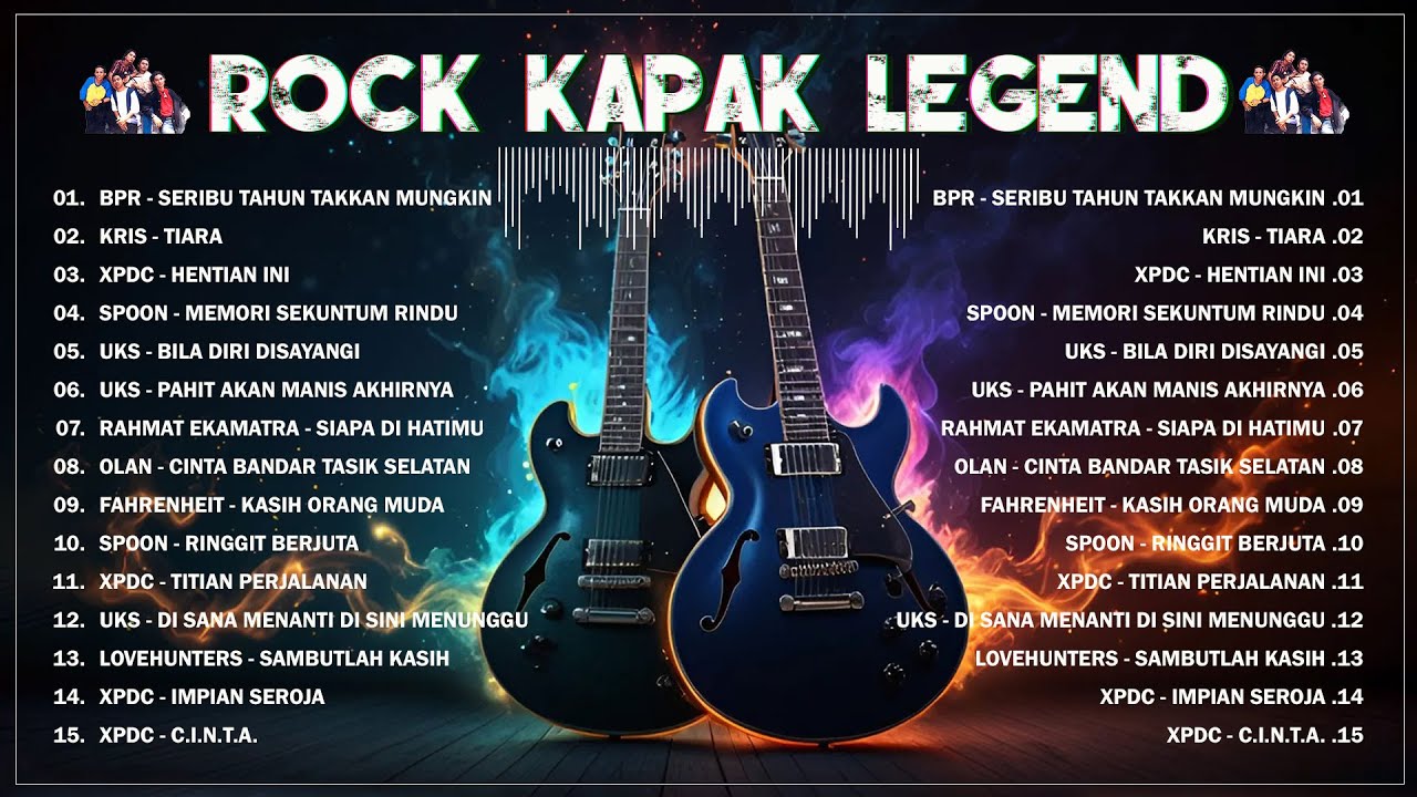 Legenda Slow Rock Malaysia 📻 Kompilasi Rock Kapak 80an 90an Terbaik