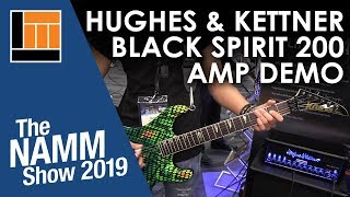 L&M @ NAMM 2019: Hughes & Kettner Black Spirit 200 Guitar Amp