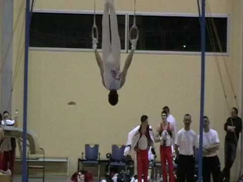 Roman ZOZULYA Anneaux 1/4 de finale de coupe de France à Bourges