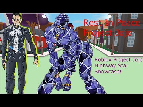 Roblox Project Jojo Highway Star Showcase Apphackzone Com - highway worker job roblox