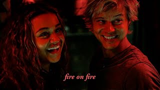 kiara and jj | fire on fire [outer banks s1-3]