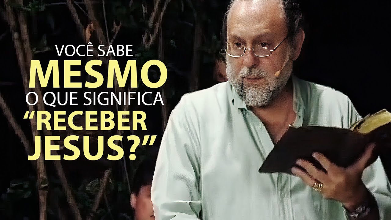 Você sabe MESMO o que é "receber a Cristo" na sua vida? - Mensagem Caio Fábio