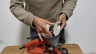 Lijadora circular black&decker