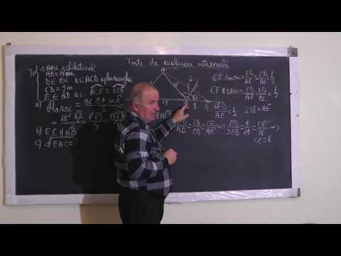 2/2 Lectia 1223 TESTE DE EVALUARE NATIONALA - Graficul unei functii, Geometrie - Clasa 8