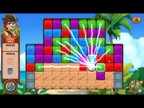 Lost Island: Blast Adventure - Level 464 (No Boosters) HD