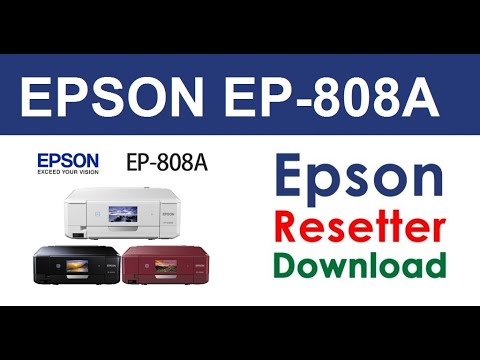 Reset Epson EP-808A Adjustment Program, Phần mềm reset máy in Epson EP-808AB , EP-808AR, EP-808AW