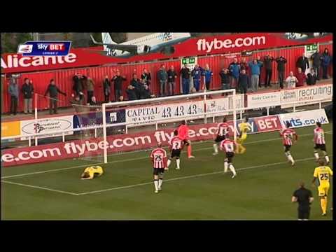 Exeter City vs Bury - League Two 2013/14 Highlights