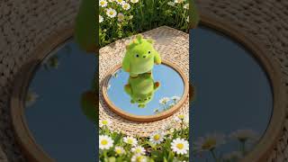 Urso Dooro - Brincando no jardim