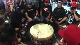 Northern Cree Singers Straight Song @ FSIN Powwow 2015
